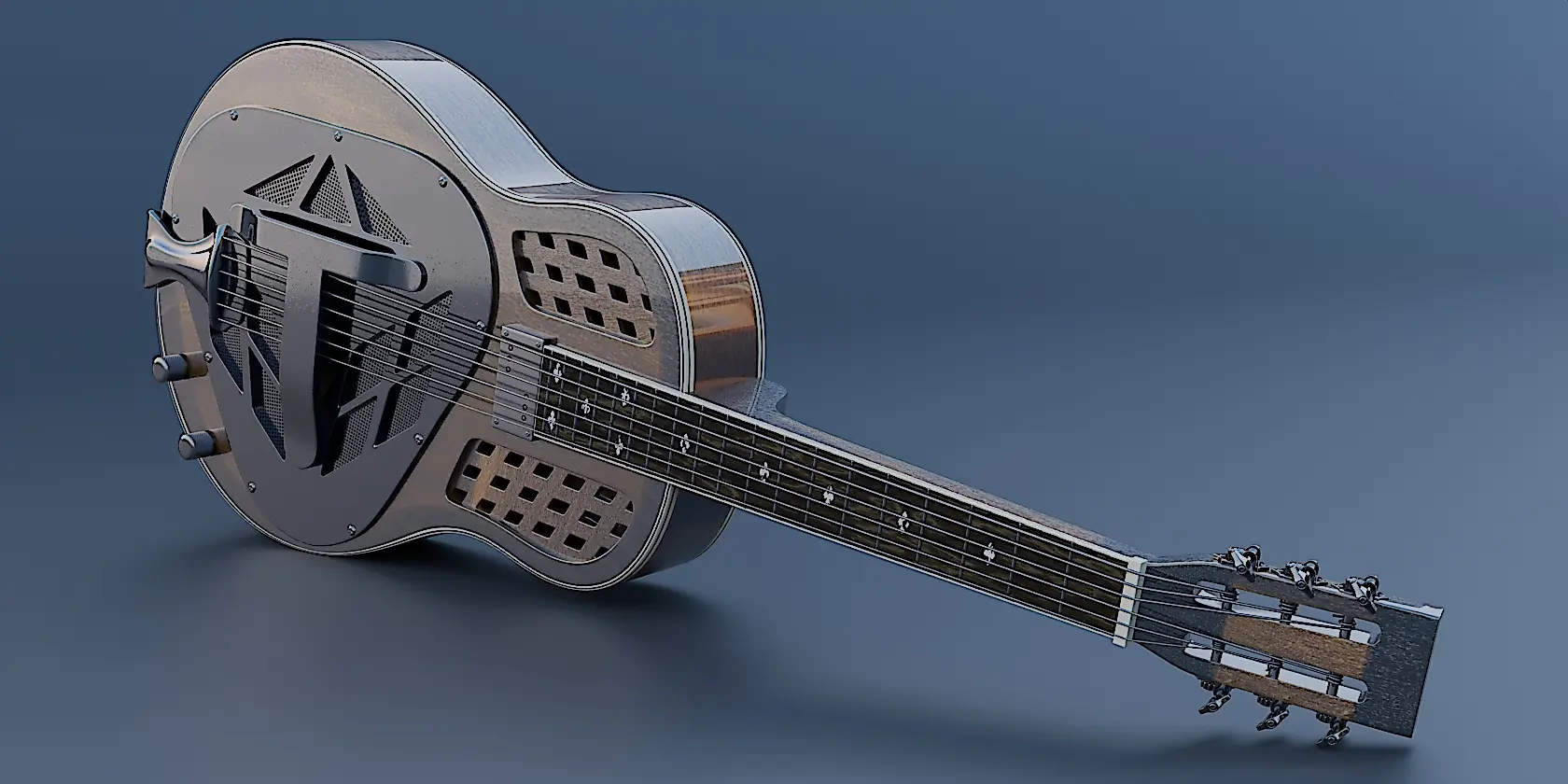 Wood Resonator Guitar — image 5
